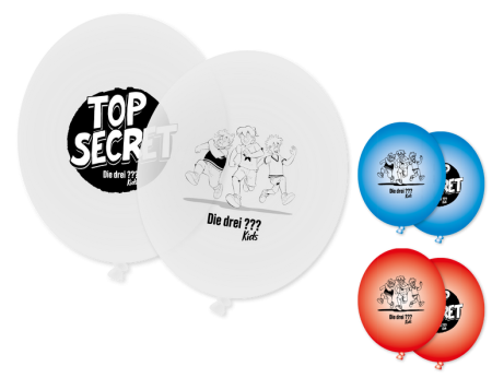 Die drei ??? Kids Luftballons